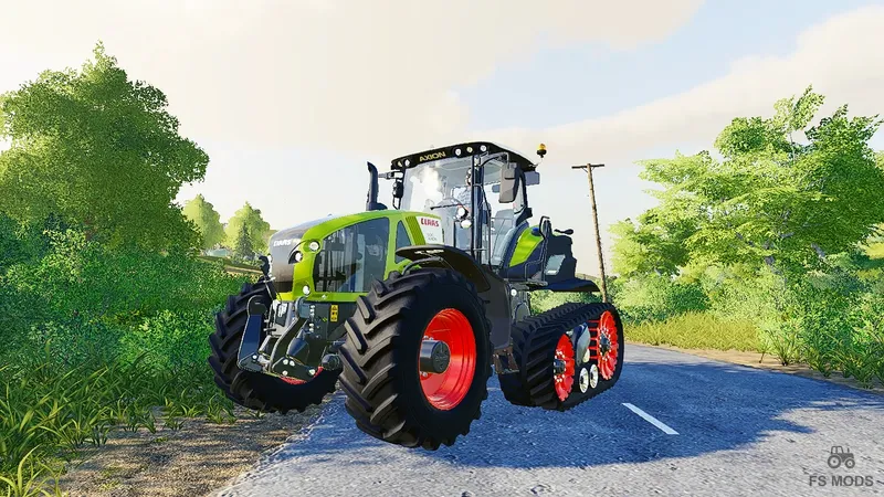 Трактор Claas Axion Terra Trac v 1.0