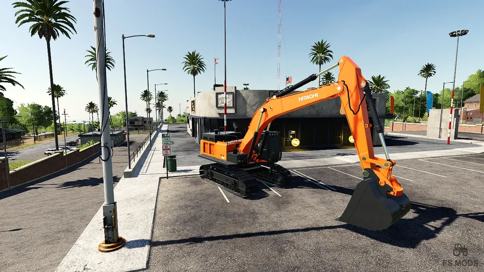 Экскаватор Hitachi Zaxis 470 LC v 1.0