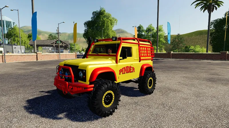 Автомобиль Land Rover Pinder Edition v 2.0