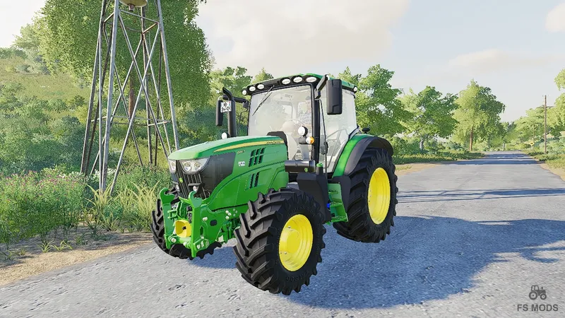Трактор John Deere 6R Series v 1.0