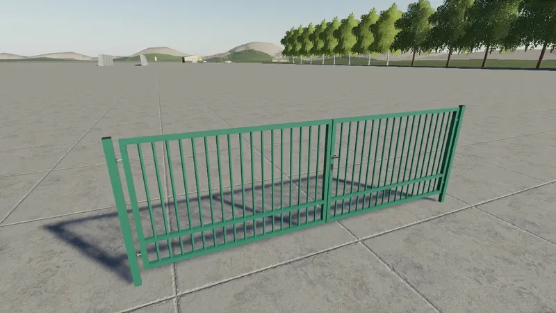 Пак металлических ворот v 1.0