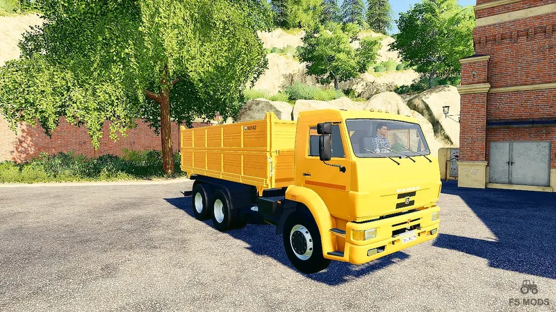 Грузовик КамАЗ 45143 v 1.0