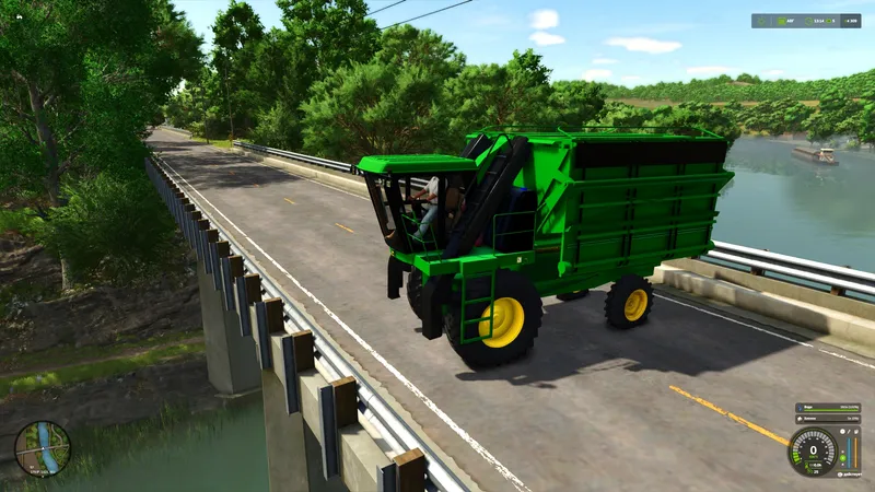 Хлопкоуборочный комбайн John Deere 9970 v1.0