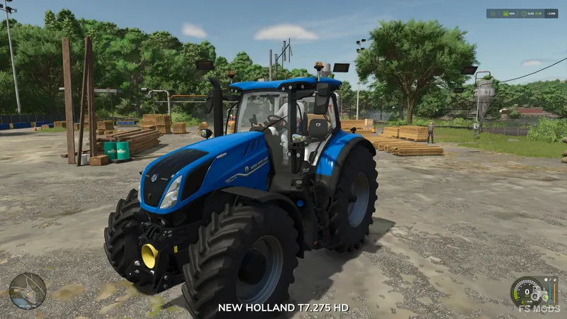 Трактор New Holland T7 HD Edit V1.0.0.1