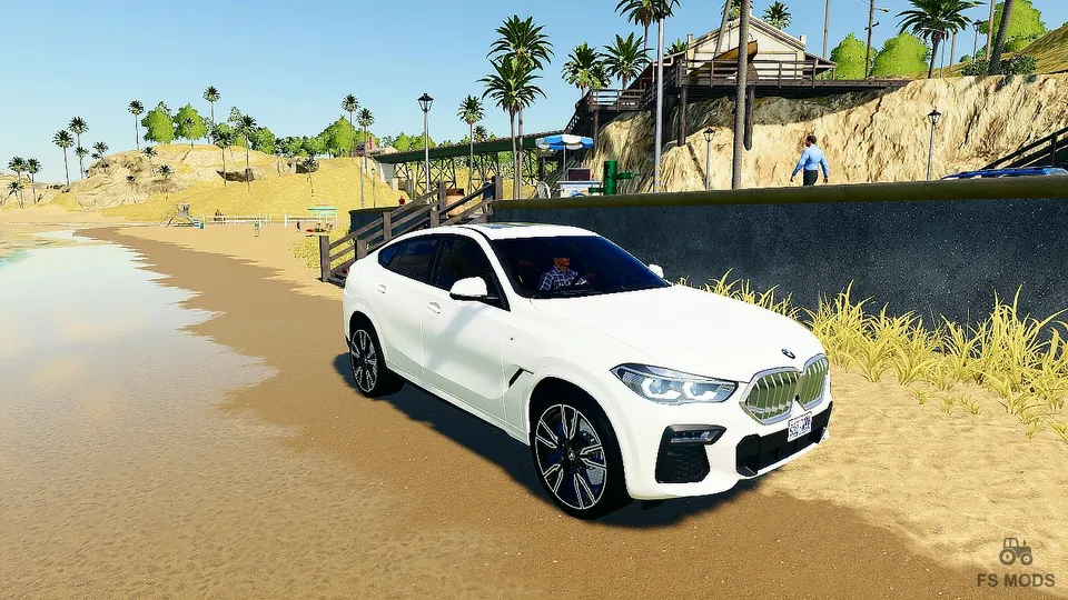 Автомобиль 2020 BMW X6 M Sport v 1.0