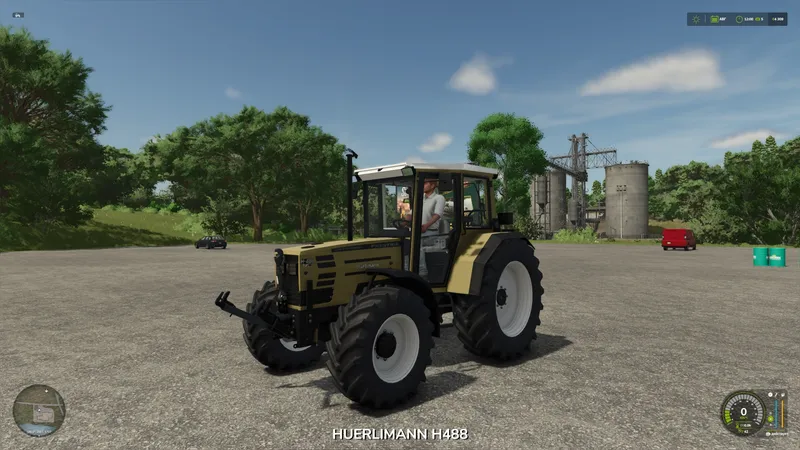 Трактор Hüerlimann H488 v1.0