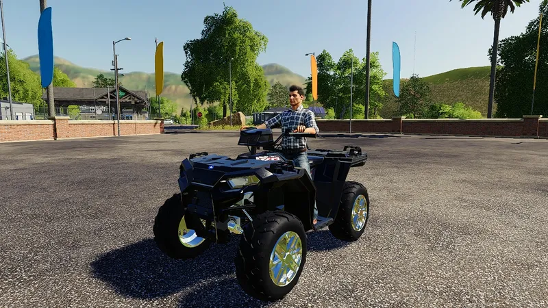 Автомобиль 2019 Polaris Scrambler v 1.0
