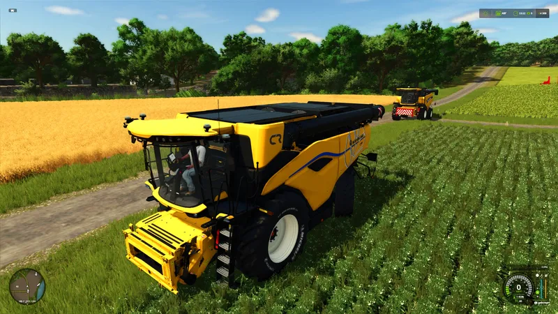 Зерноуборочный комбайн New Holland CR11 / Case IH AF 11 V1.0