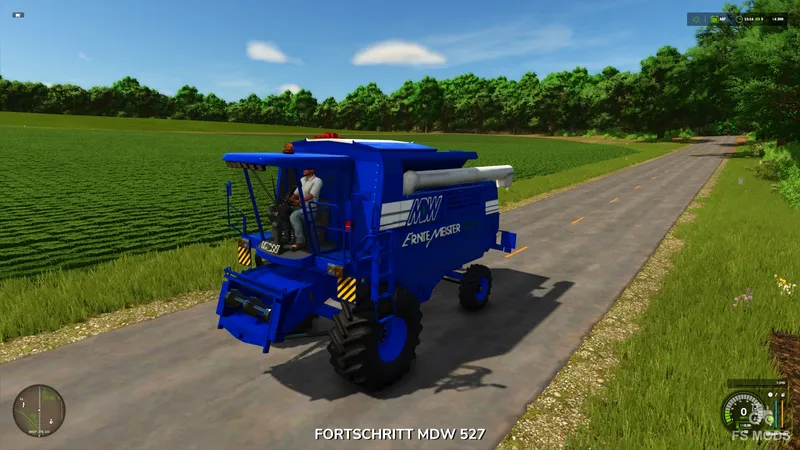 Зерноуборочный комбайн Fortschritt MDW E 527 v1.0