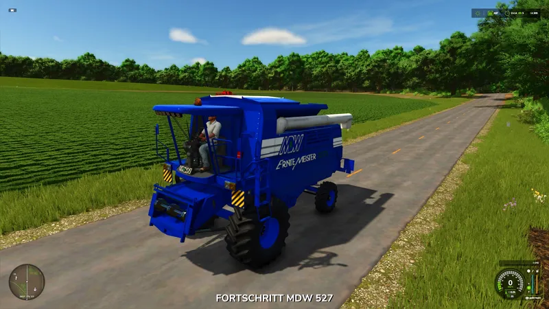 Зерноуборочный комбайн Fortschritt MDW E 527 v1.0