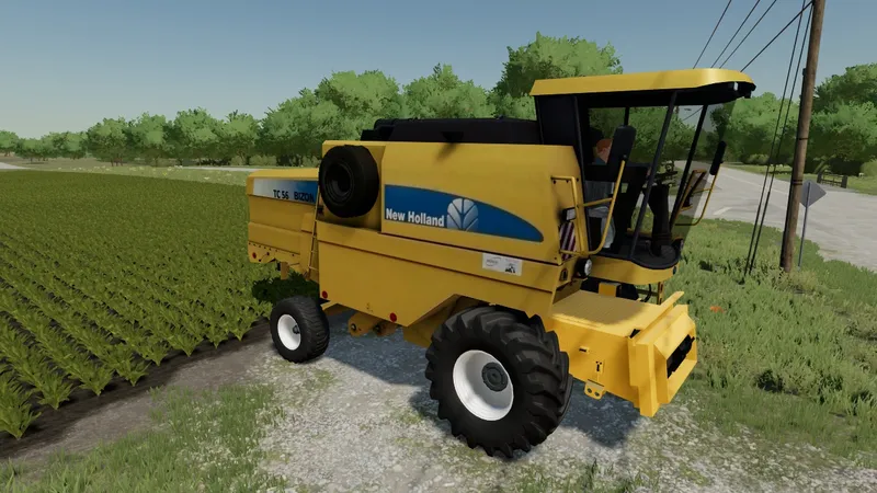 Комбайн New Holland TC 56 Bizon v 1.0