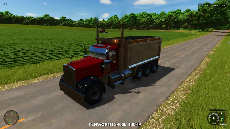Грузовик Kenworth W900 Dumper v1.0