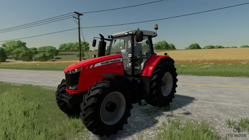Трактор Massey Ferguson 7600/7700 v 1.0