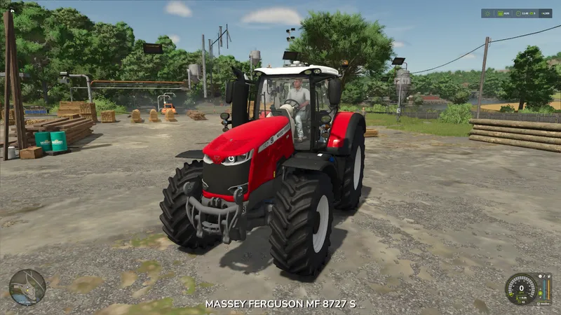 Трактор Massey Ferguson 8700S V1.0