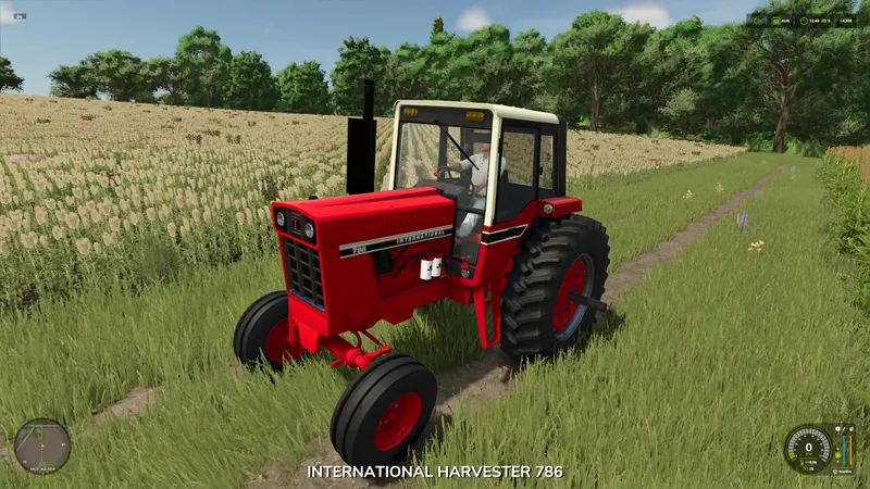 Трактор International 86 Series Overhauled v1.0