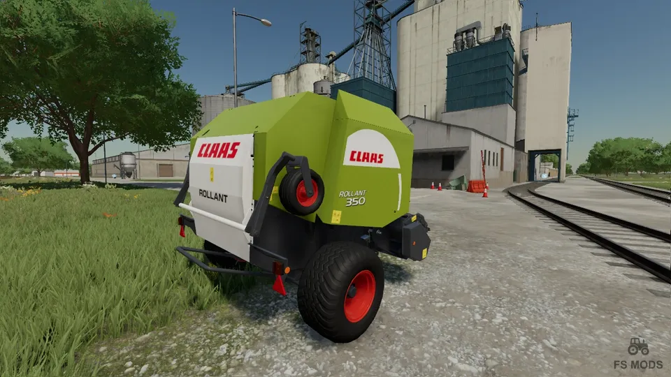 Пресс-подборщик Claas Rollant 350 RotoCut v 1.0
