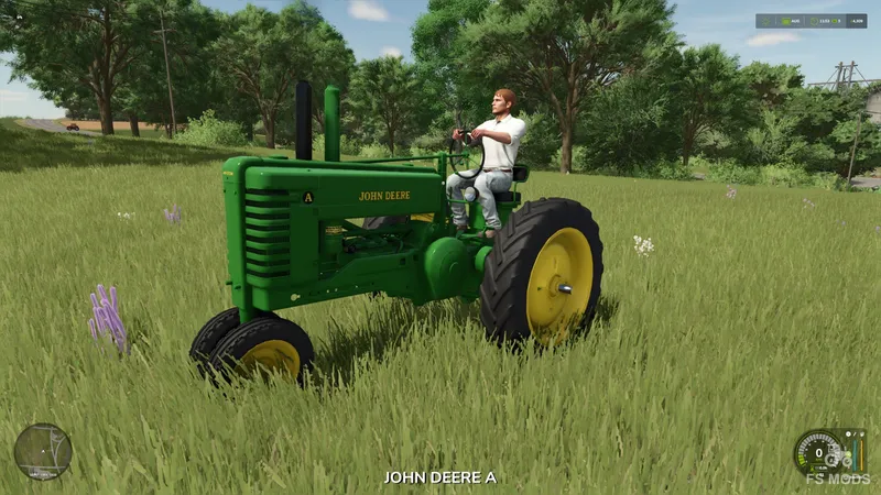 Трактор John Deere A V1.0
