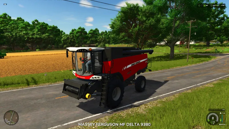 Зерноуборочный комбайн Massey Ferguson 9380 DELTA