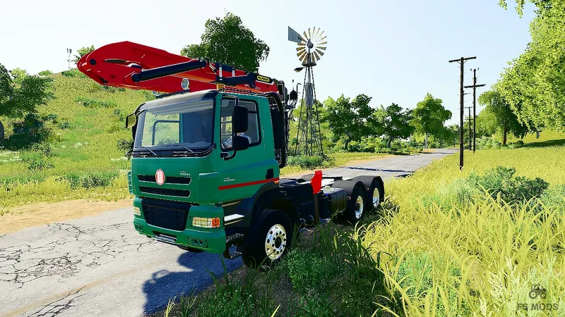 Кран Tatra Phoenix with L Crane v 1.0