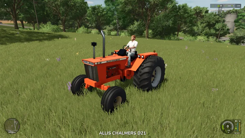 Трактор Allis Chalmers D21 v1.0
