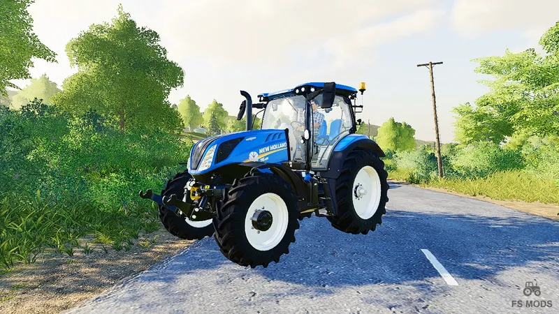Трактор New Holland T6 Series v 1.0