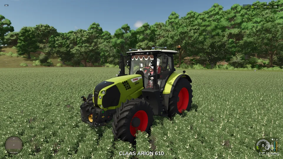 Трактор Claas Arion 600 Series Edit V1.0