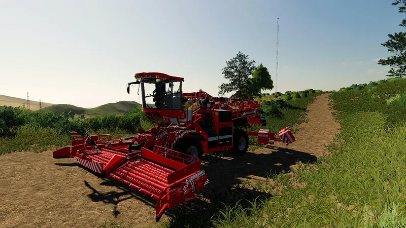 Комбайны Holmer Terra Felis 4 и Ropa NawaRo-Maus v 1.0