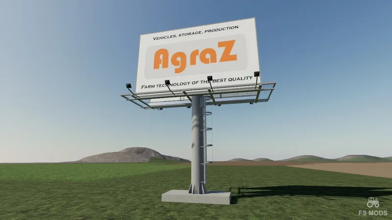 Рекламные щиты AgraZ v 1.0
