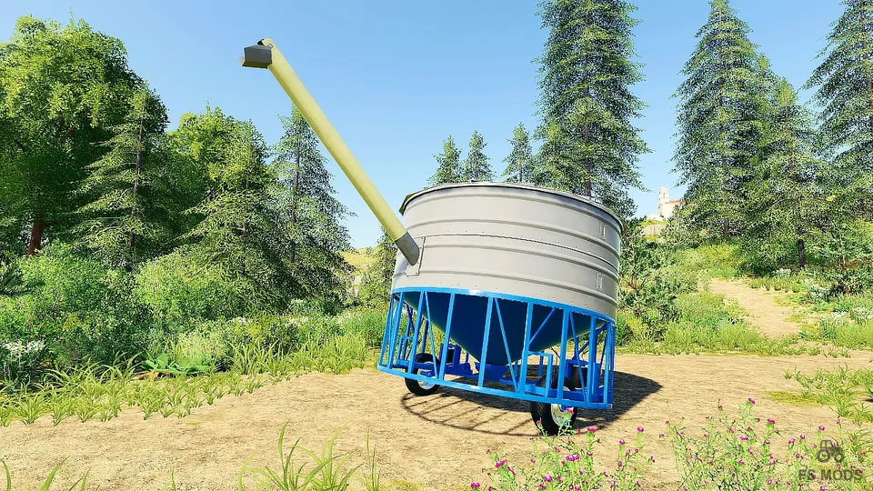 Прицеп-бункер Lizard Field Bin v 1.0