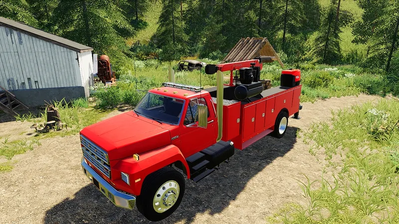 Автомобиль Ford F800 Service Truck v 1.0