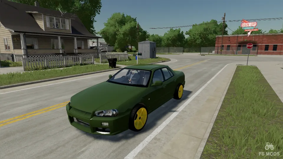 Автомобиль Nissan ER34 Skyline 4 DR v 1.0