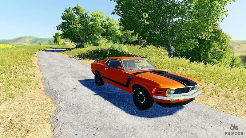 Автомобиль 1970 Ford Mustang Boss 302 v 1.0