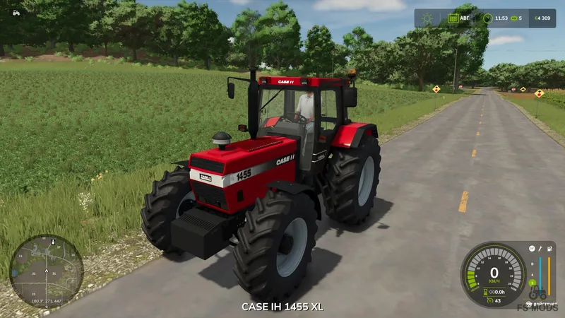 Трактор Case IH 1455 XL v1.1
