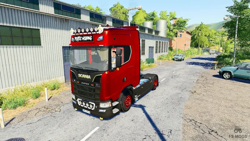 Грузовик Scania S580 v 1.0