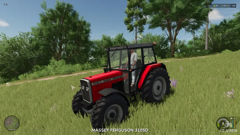Трактор Massey Ferguson 3105D v1.0