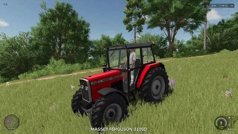 Трактор Massey Ferguson 3105D v1.0