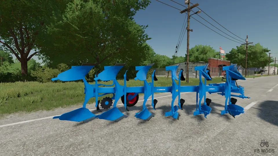 Плуг Lemken VariOpal 8 v 1.0