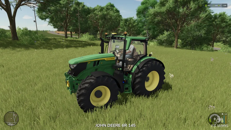 Трактор John Deere 6R Edit v1.0 by Flitscheee
