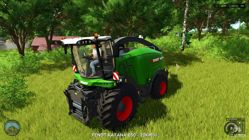 Кормоуборочный комбайн Fendt Katana 650/850 Gen3 v1.0