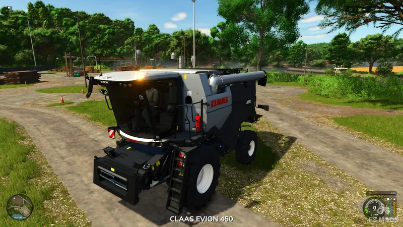 Зерноуборочный комбайн Claas Evion 450/475 v1.0