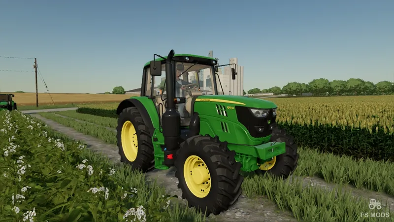 Трактор John Deere 6110M Series v 1.0