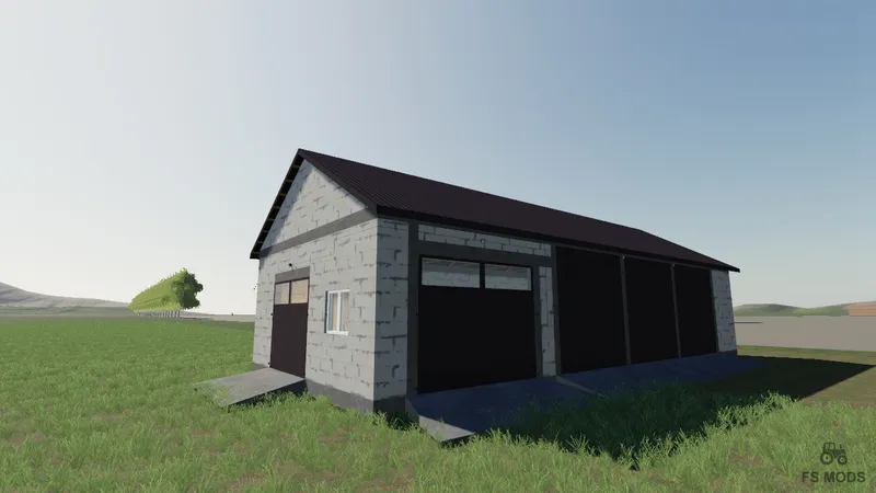 Гараж с мастерской v 1.0