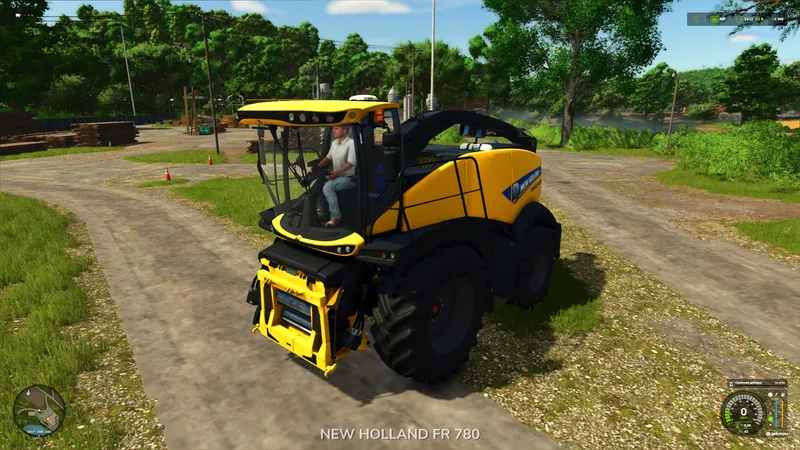 Кормоуборочный комбайн New Holland FR780 V1.2