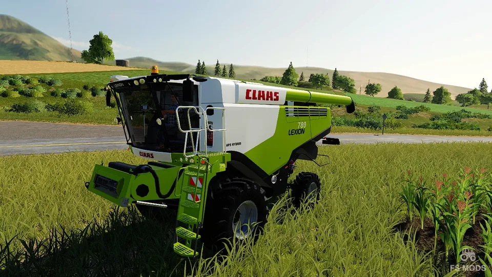 Комбайн Claas Lexion 780 v 1.0