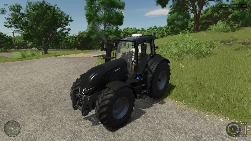 Трактор Valtra Q Series v1.0 by GIANTS Software, redler