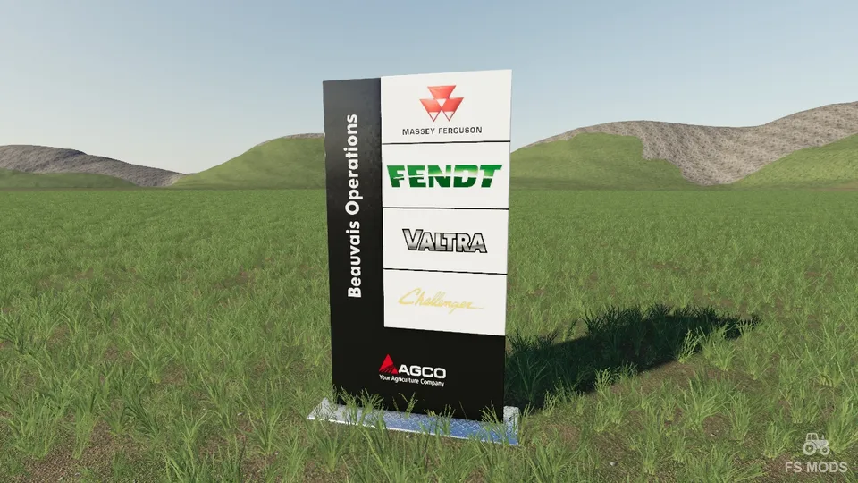 Пак знаков дилера Agco v 1.1.1