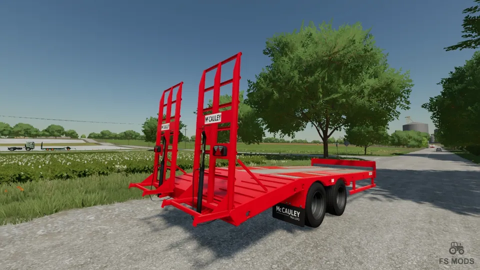 Прицеп McCauley Low Loader v 1.0.0.1
