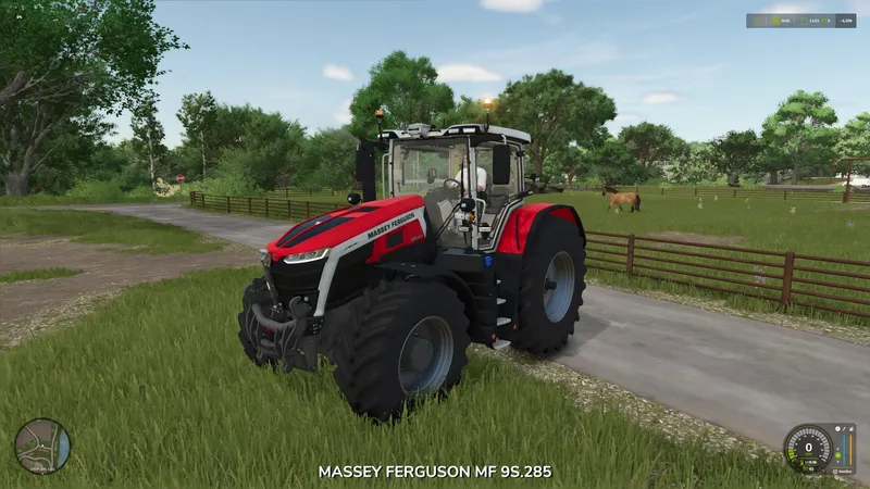 Трактор Massey Ferguson 9S V1.0 by redler