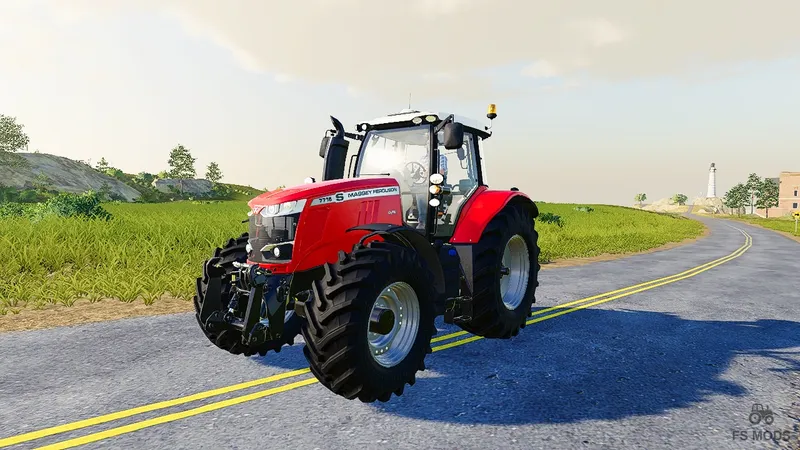 Трактор Massey Ferguson 7700S v 1.4