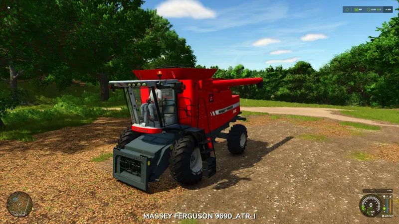 Зерноуборочный комбайн Massey Ferguson ATR Series v2.2.1.1